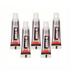 5-Pack: B-7000 Adhesive Glue for Jewelry, Plastic, Metal, Glass, Ceramic