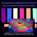 5-Pack:  Fluorescent Light Tape for Party Decorations, Birthdays & Crafts