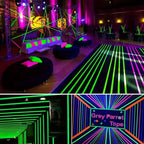 5-Pack: Neon Fluorescent Tape Set