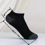 5-Pack: Ultra-Comfy Breathable Low-Cut Men's Socks