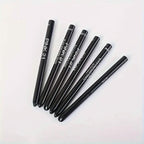 5-Pack: Waterproof and Sweat-Proof Black Eyeliner Pencil