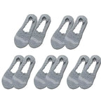 5-Pair: Women's No Show Socks
