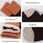 5-Pairs: Cold Resistant Thick Fuzzy Winter Socks
