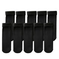 5-Pairs: Ultra-Soft Plush Lined Thermal Socks - Comfy Mid Tube Socks