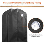 5-Piece: 39" Garment Bags Hanging Suit Bags Covers