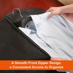 5-Piece: 39" Garment Bags Hanging Suit Bags Covers