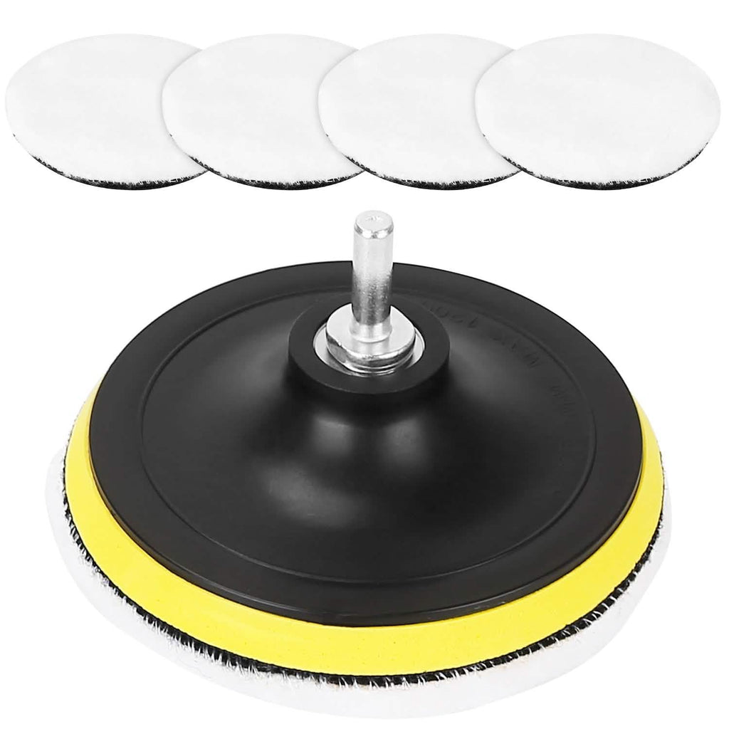 5-Piece: 6" Buffing Polishing Pads