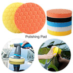 5-Piece: Car Polishing Sponge Pads