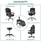 5-Piece: Office Chair Wheels Replacement