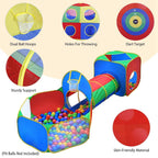 5-Piece: Pop Up Playhouse Kids Ball Pit Tents