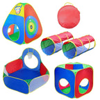 5-Piece: Pop Up Playhouse Kids Ball Pit Tents