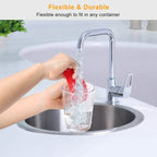 5-Pieces: Kitchen Cleaning Silicone Scrubber