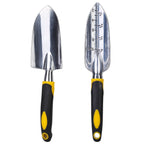 5-Pieces Set: Heavy Duty Garden Tool Set with Non-Slip Handle