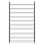 50-Pair Shoe Rack Storage Organizer 10-Tier Portable Wardrobe Tower