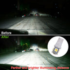 50-Piece: LED Car Light Bulbs