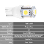 50-Piece: LED Car Light Bulbs