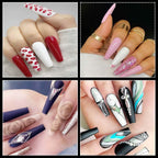 500-Piece: Long False Finger Nails