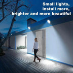 5000LM Solar Flood Light Dusk To Dawn, Solar Powered Outdoor Lights With Security Motion Sensor