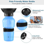 500ml Pet Water Bottle Portable Water Cup