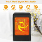 500W Ceramic Portable Electric Heater