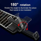504-LED Ultra-Bright 6500K Solar Motion Sensor Street Light with Remote Control