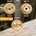 3PCS Wood Carving Disc Set