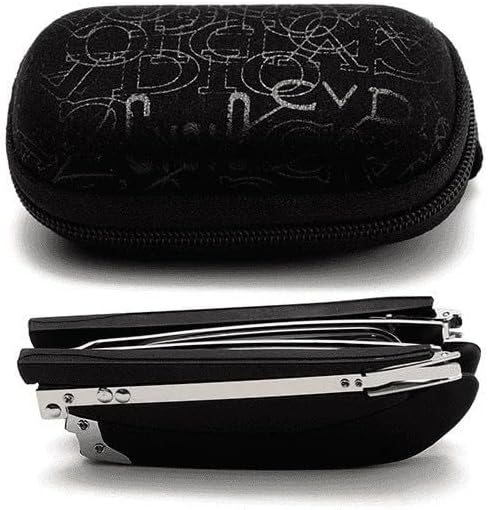 Foldable Anti-Blue Light Reading Glasses with Case, Anti Eyestrain/Glare Computer Reading Glasses