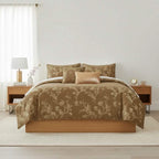 Floral 5-Piece Comforter Set - Farmhouse Bed in a Bag
