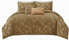 Floral 5-Piece Comforter Set - Farmhouse Bed in a Bag