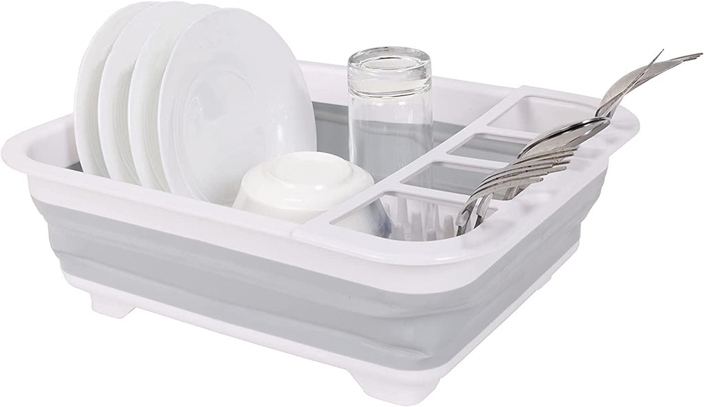 Collapsible Plastic Dish Rack