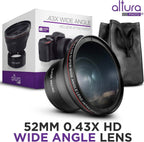 52MM 0.43x Altura Photo Professional HD Wide Angle Lens (w/Macro Portion) for Nikon  (Refurbished)