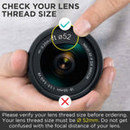52MM 0.43x Altura Photo Professional HD Wide Angle Lens (w/Macro Portion) for Nikon  (Refurbished)