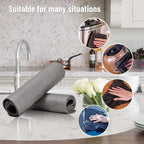 10-Pack Reusable Thickened Microfiber Cleaning Cloths – Streak-Free Magic Wipes for Glass, Windows & Cars