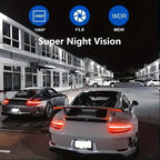 4-Channel Car DVR Dash Cam – 1080P Front, 720P Side & Rear, Night Vision