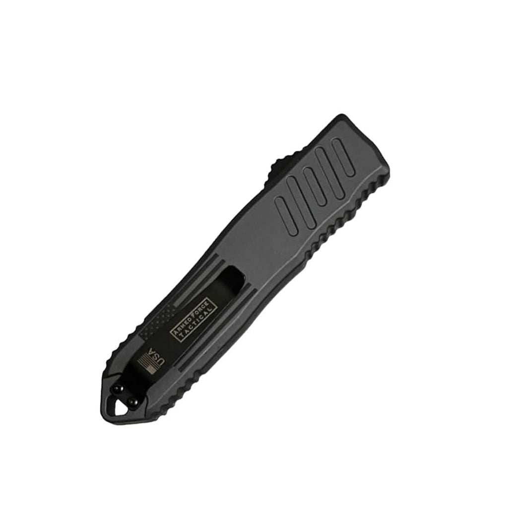 2-Pack: 5.5" Automatic OTF Knife w/ Half Serrated Dagger Blade