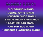 Manufacturer List