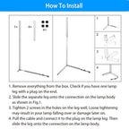 56" Floor LED Light Standing Lamp