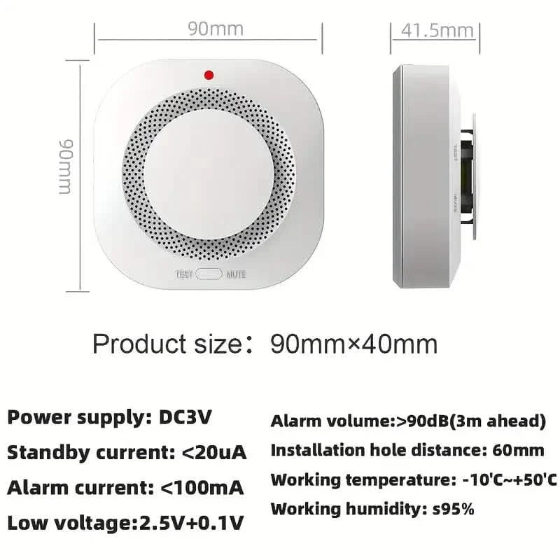 WiFi Smoke Alarm – Smart Fire Detector for Home & Business