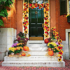 5.6ft Artificial Maple Leaf Garland Hanging Plant Vine