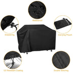 57-Inch Weather Resistant Barbecue Grill Cover