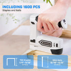Bielmeier 20V Cordless 2-in-1 Stapler & Brad Nailer