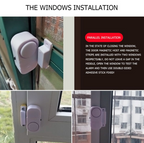 6 PCS WIRELESS Home Window Door Burglar Security ALARM System Magnetic