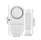 6 PCS WIRELESS Home Window Door Burglar Security ALARM System Magnetic