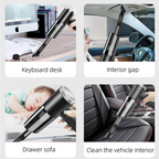 120W Cordless Handheld Vacuum Cleaner Small Mini Portable Car Auto