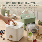 Portable Ice Maker with Lid and Storage Box (48 cubes) (2026 HOT SALE 50K+ SOLD!)