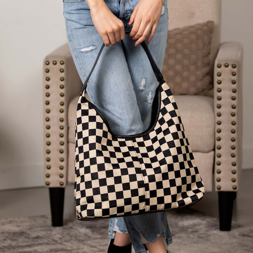 Celine Mixed Media Hobo Bag