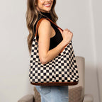 Celine Mixed Media Hobo Bag