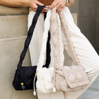 Brinley Foldover Quilted Puffer Crossbody