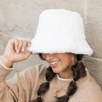 Plush Fur Bucket Hat