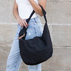 Piper Oversize Nylon Carryall Messenger Bag